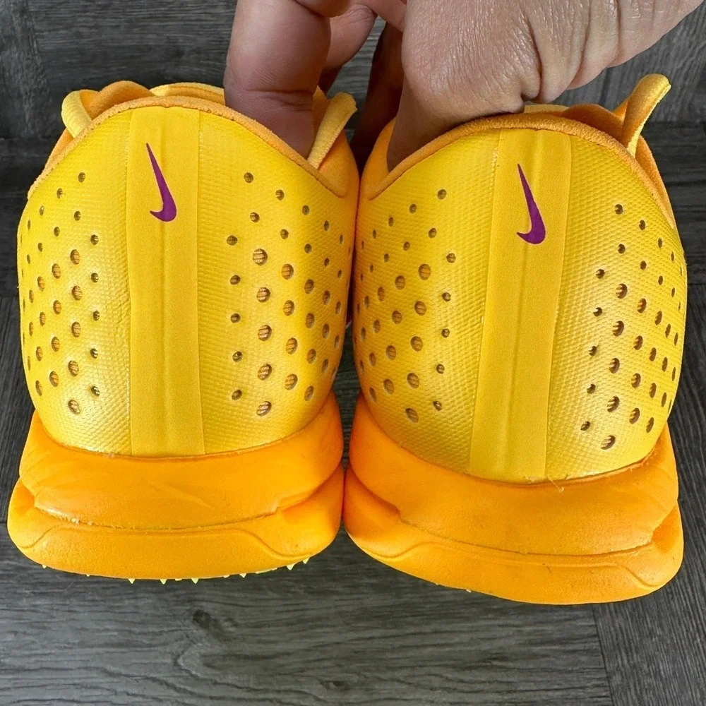 Nike Triple Jump Elite 3 Mens 11.5 Yellow‎ Track Field Spikes NEW HV6425-800